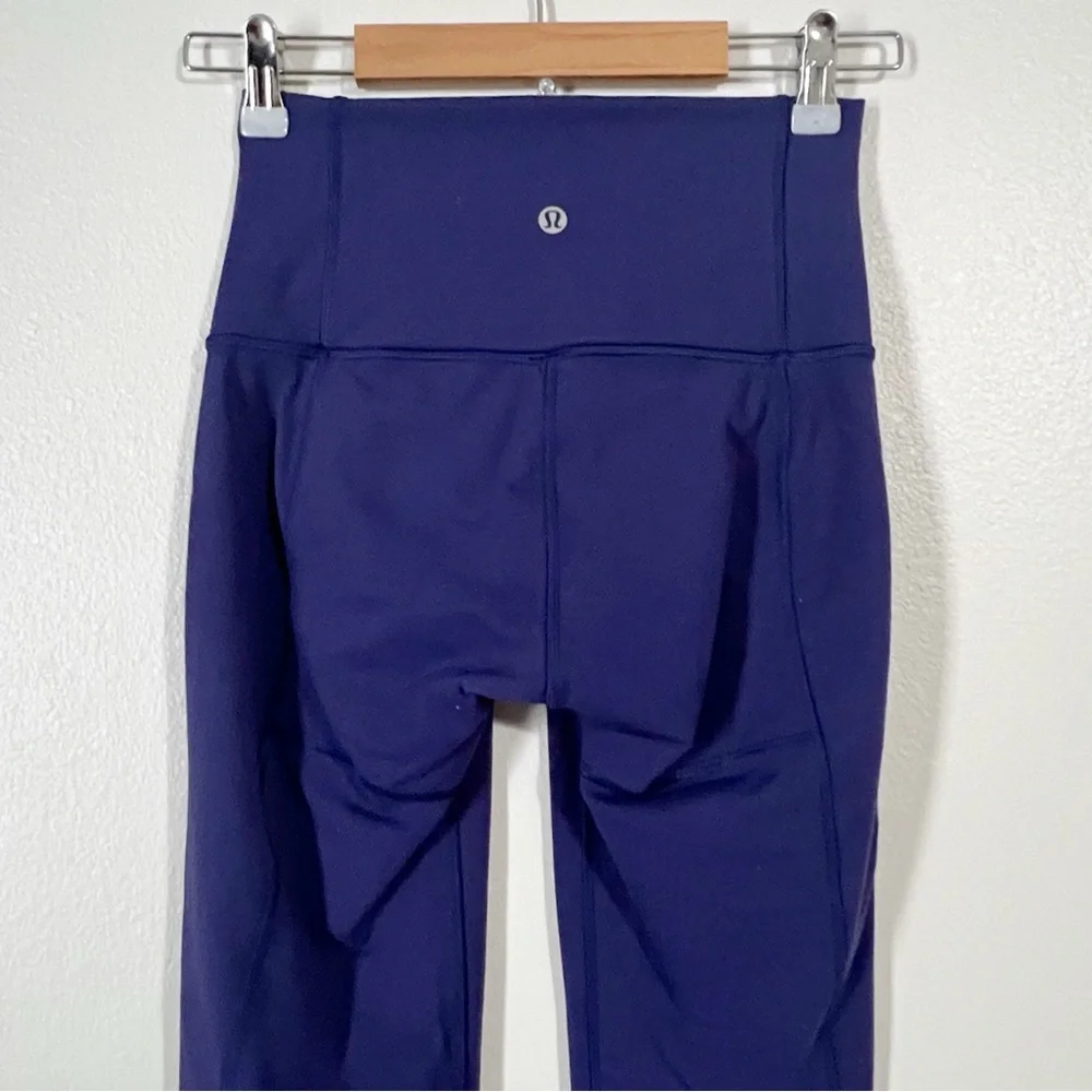 Lululemon Essential Rhythm Crop Emperor Blue - Picture 8 of 12